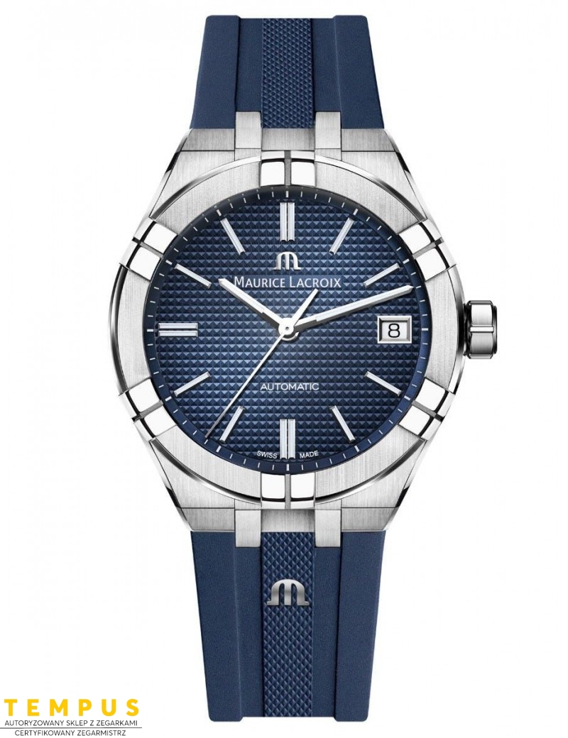 Zegarek casual męski Maurice Lacroix Aikon Automatic AI6007-SS000-430-4 - Zegarki MAURICE LACROIX