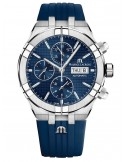Zegarek casual męski Maurice Lacroix Aikon Automatic Chronograph AI6038-SS000-430-4 - Zegarki MAURICE LACROIX