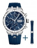 Zegarek casual męski Maurice Lacroix Aikon Automatic Chronograph AI6038-SS00B-430-4 - Zegarki MAURICE LACROIX