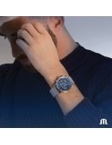 Zegarek klasyczny, elegancki męski Maurice Lacroix Eliros Chronograph EL1098-SS006-420-1 - Zegarki MAURICE LACROIX