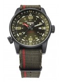 Zegarek sportowy, militarny męski Traser P68 Pathfinder Automatic Green 110456 - Zegarki TRASER