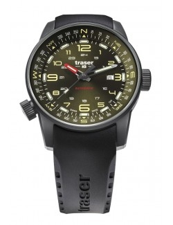 Zegarek sportowy, militarny męski Traser P68 Pathfinder Automatic Green 110457 - Zegarki TRASER