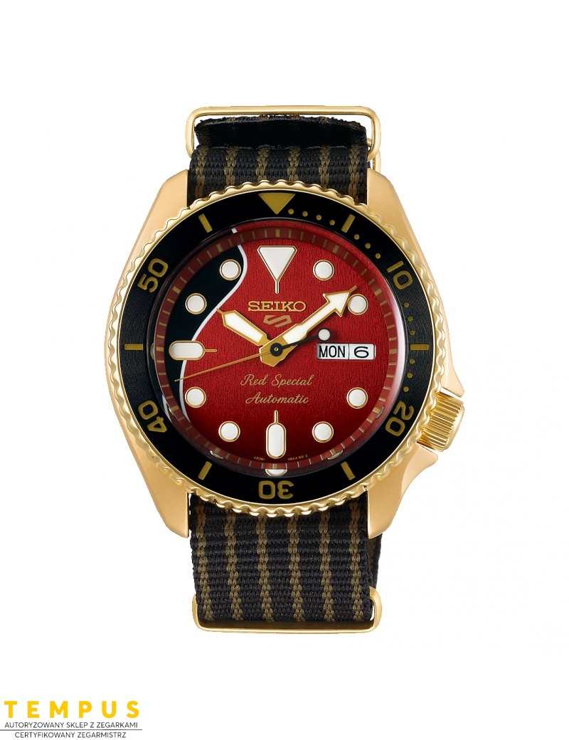 Zegarek sportowy męski Seiko 5 Sports Automatic Srph80K1 Brian May Red Special Ii - Zegarki SEIKO Zegarek sportowy męski Seiko 5 Sports Automatic Srph80K1 Brian May Red Special Ii - Zegarki SEIKO