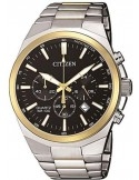 Zegarek sportowy męski Citizen Chrono AN8174-58E na bransolecie