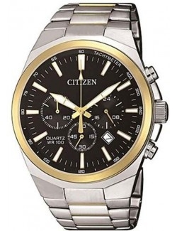 Zegarek sportowy męski Citizen Chrono AN8174-58E na bransolecie