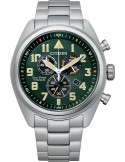 Zegarek sportowy, militarny męski Citizen MILITARY AT2480-81X na bransolecie