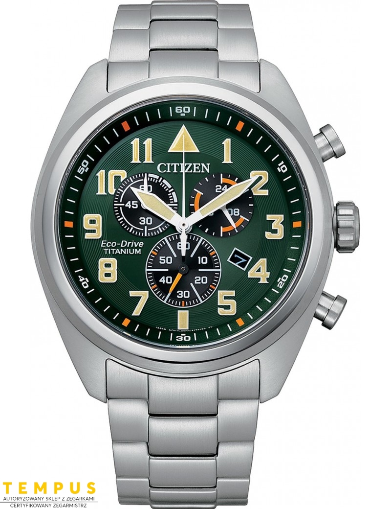 Zegarek sportowy, militarny męski Citizen MILITARY AT2480-81X na bransolecie Zegarek sportowy, militarny męski Citizen MILITARY AT2480-81X na bransolecie