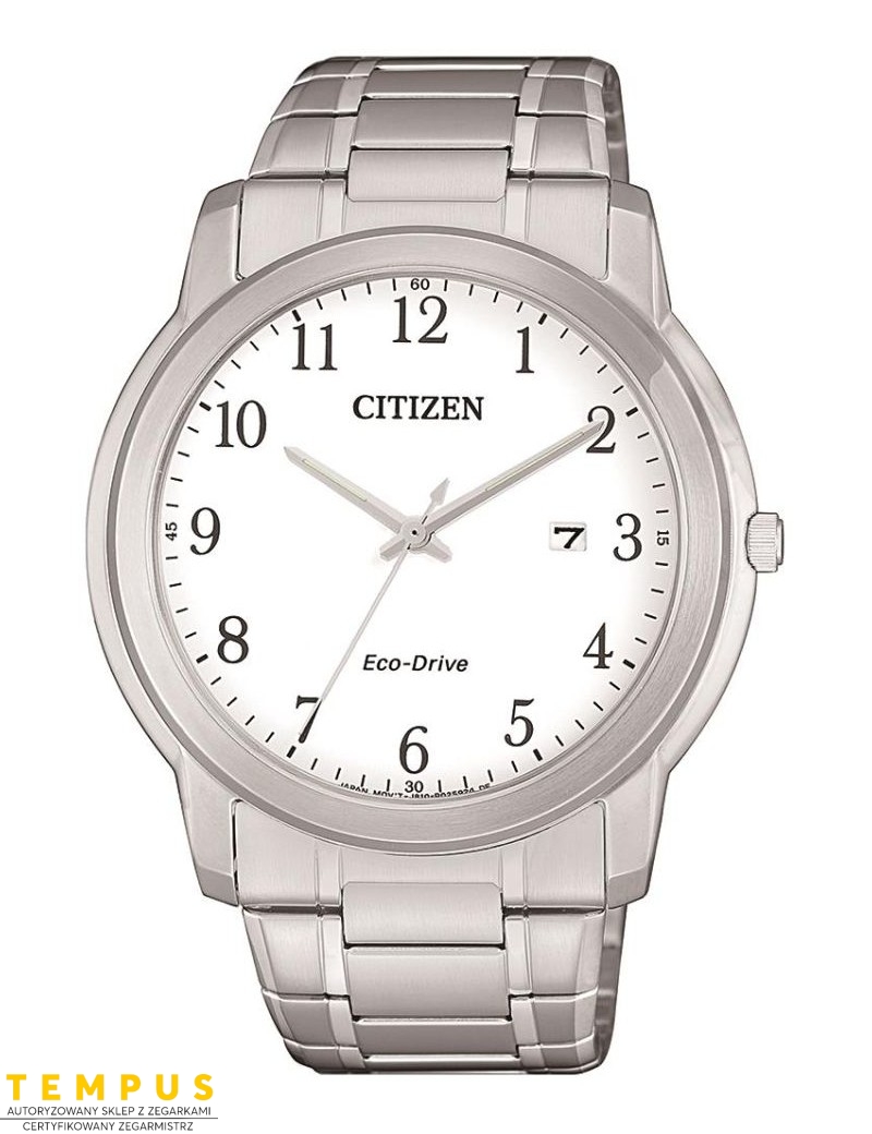 Zegarek klasyczny męski Citizen ELEGANCE AW1211-80A na bransolecie