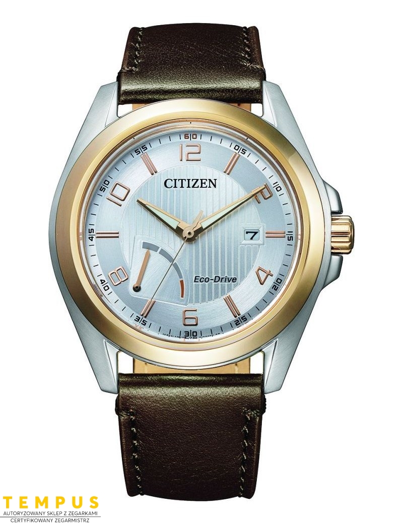 Zegarek klasyczny męski Citizen LEATHER AW7056-11A na pasku Zegarek klasyczny męski Citizen LEATHER AW7056-11A na pasku