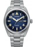 Zegarek militarny męski Citizen MILITARY BM8560-88LE na bransolecie