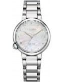 Zegarek klasyczny, elegancki damski Citizen Lady EM0910-80D na bransolecie