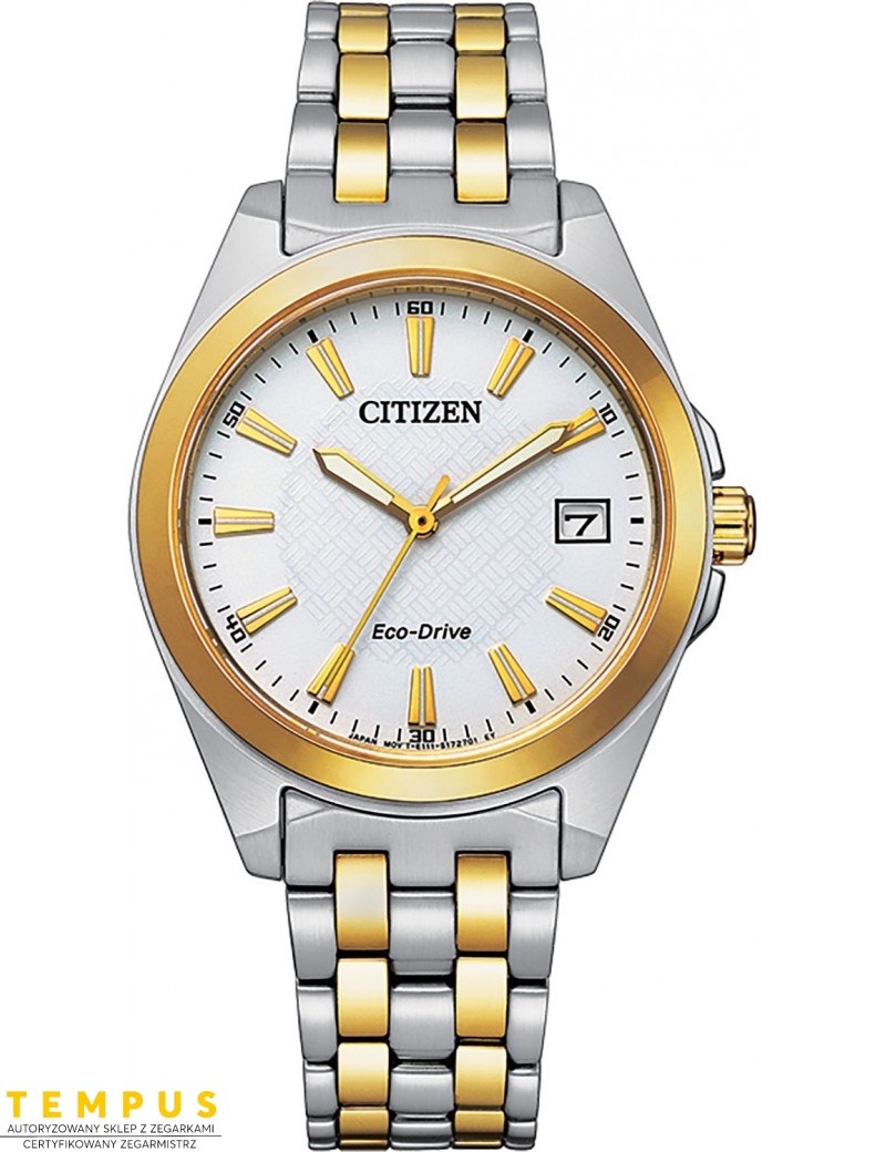 Zegarek klasyczny damski Citizen Classic Lady Elegance EO1214-82A na bransolecie Zegarek klasyczny damski Citizen Classic Lady Elegance EO1214-82A na bransolecie