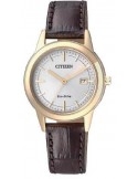 Zegarek klasyczny damski Citizen LEATHER FE1083-02A na pasku
