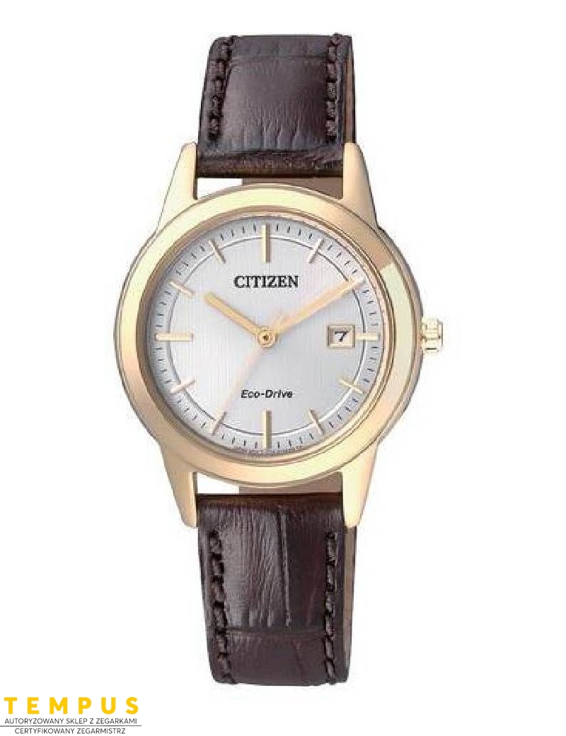 Zegarek klasyczny damski Citizen LEATHER FE1083-02A na pasku Zegarek klasyczny damski Citizen LEATHER FE1083-02A na pasku