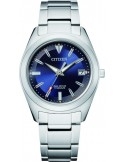 Zegarek klasyczny, elegancki damski Citizen Lady Super Titanium FE6150-85L na bransolecie