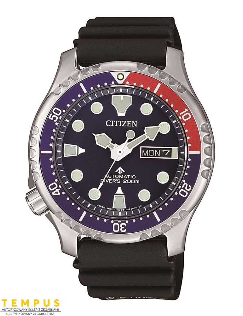 Zegarek sportowy męski Citizen PROMASTER NY0086-16LE na pasku Zegarek sportowy męski Citizen PROMASTER NY0086-16LE na pasku