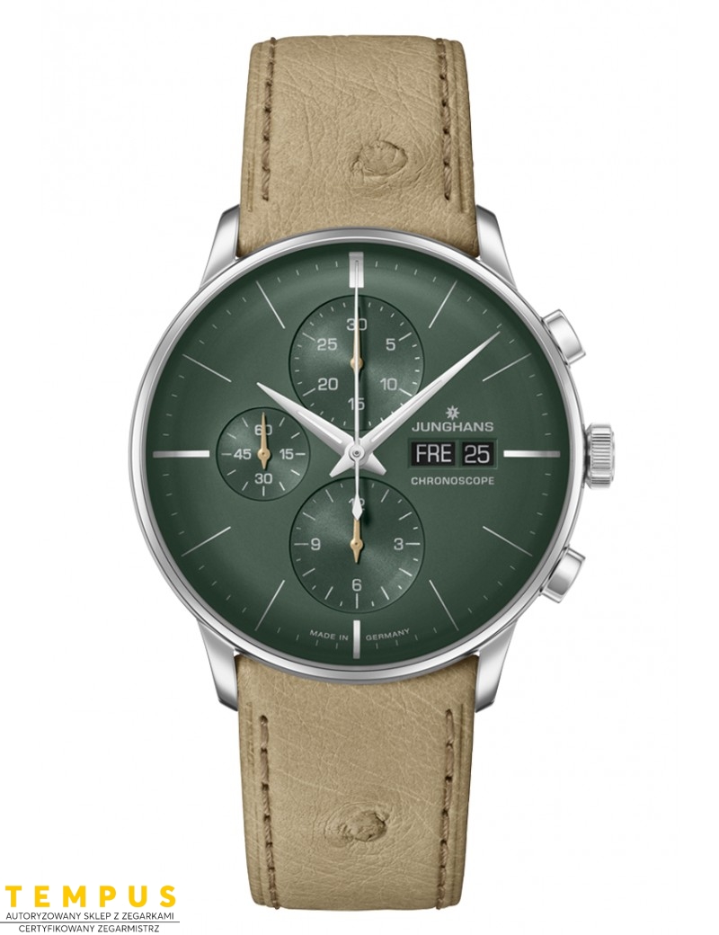 Junghans Meister Chronoscope 27/4222.02 Sapphire - Zegarki JUNGHANS