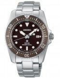 Zegarek sportowy męski Seiko Prospex Compact Solar Scuba Diver Sne571P1 - Zegarki SEIKO