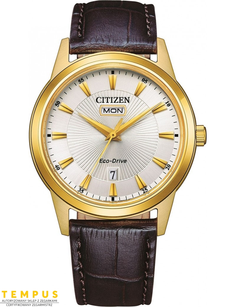 Zegarek klasyczny męski Citizen ELEGANCE AW0102-13AE na pasku
