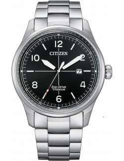Zegarek klasyczny, casual męski Citizen TITANIUM BM7570-80E na bransolecie