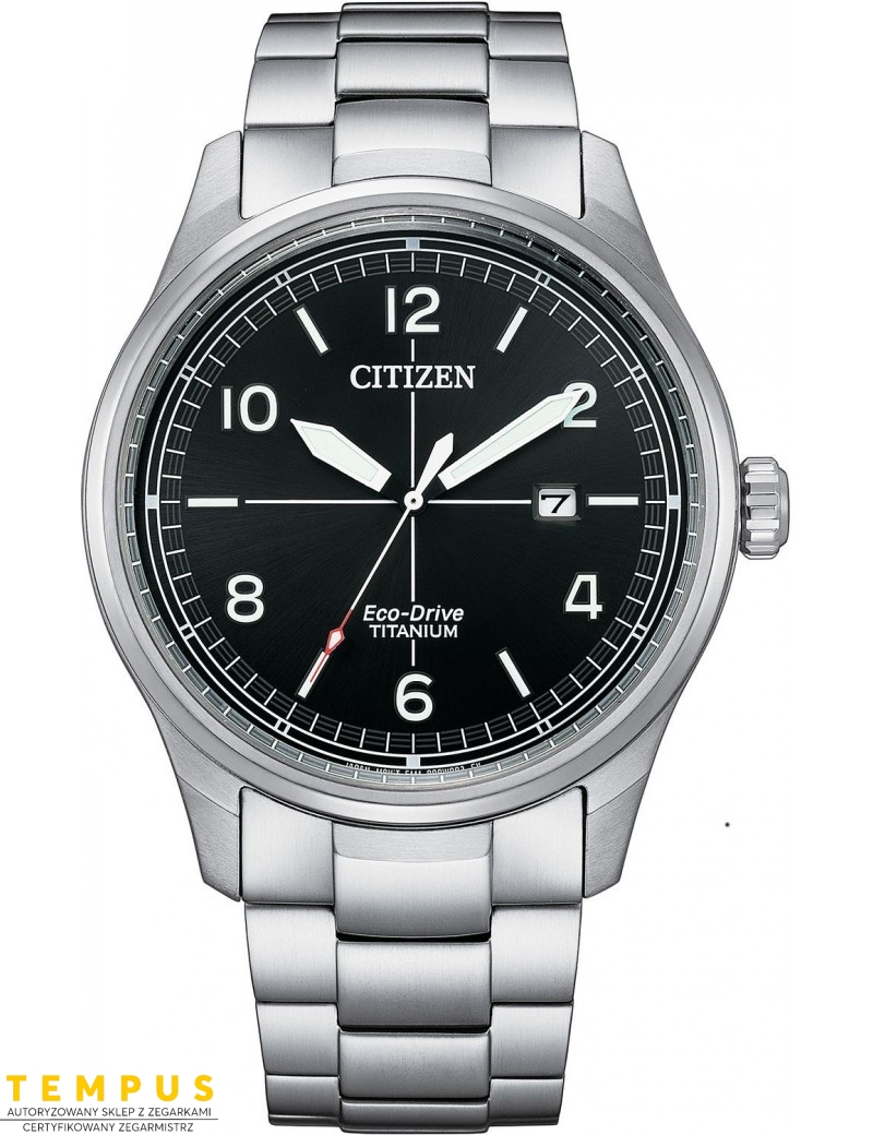 Zegarek klasyczny, casual męski Citizen TITANIUM BM7570-80E na bransolecie Zegarek klasyczny, casual męski Citizen TITANIUM BM7570-80E na bransolecie