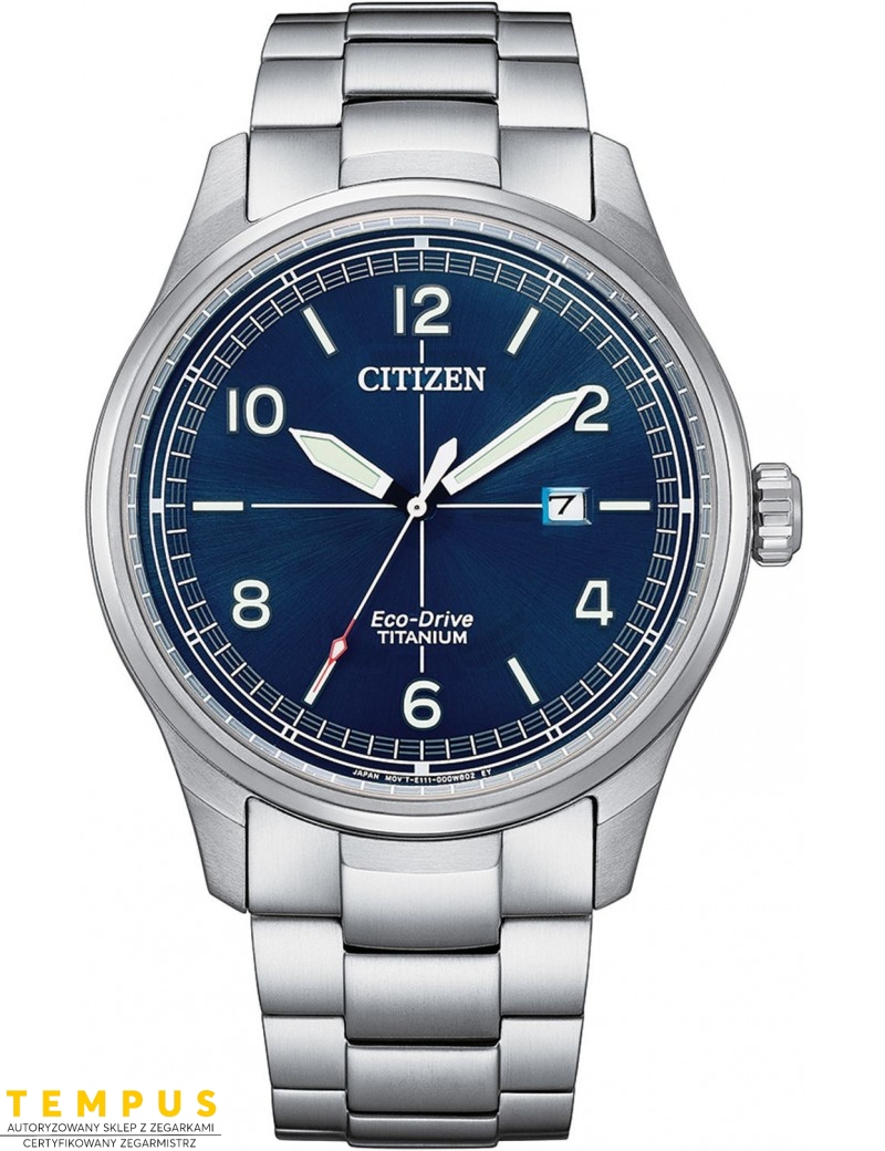 Zegarek klasyczny, casual męski Citizen TITANIUM BM7570-80L na bransolecie Zegarek klasyczny, casual męski Citizen TITANIUM BM7570-80L na bransolecie