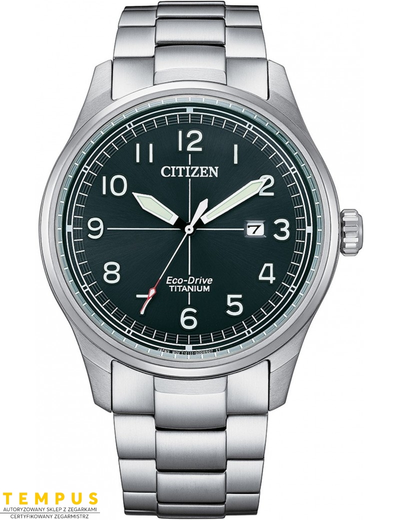 Zegarek klasyczny, casual męski Citizen TITANIUM BM7570-80X na bransolecie