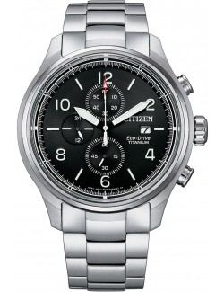 Zegarek sportowy męski Citizen TITANIUM CA0810-88E na bransolecie