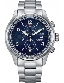 Zegarek sportowy męski Citizen TITANIUM CA0810-88L na bransolecie