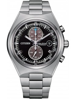 Zegarek sportowy męski Citizen Titanium Racer CA7090-87E na bransolecie