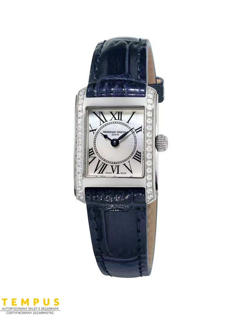 Frederique Constant Classics CARRÉE LADIES FC-200MPWCD16 Diamonds - Zegarki FREDERIQUE CONSTANT Frederique Constant Classics CARRÉE LADIES FC-200MPWCD16 Diamonds - Zegarki FREDERIQUE CONSTANT