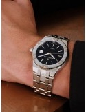 Zegarek casual męski Maurice Lacroix Aikon Quartz AI1108-SS002-330-1 - Zegarki MAURICE LACROIX