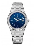 Zegarek casual męski Maurice Lacroix Aikon Quartz AI1108-SS002-430-1 - Zegarki MAURICE LACROIX