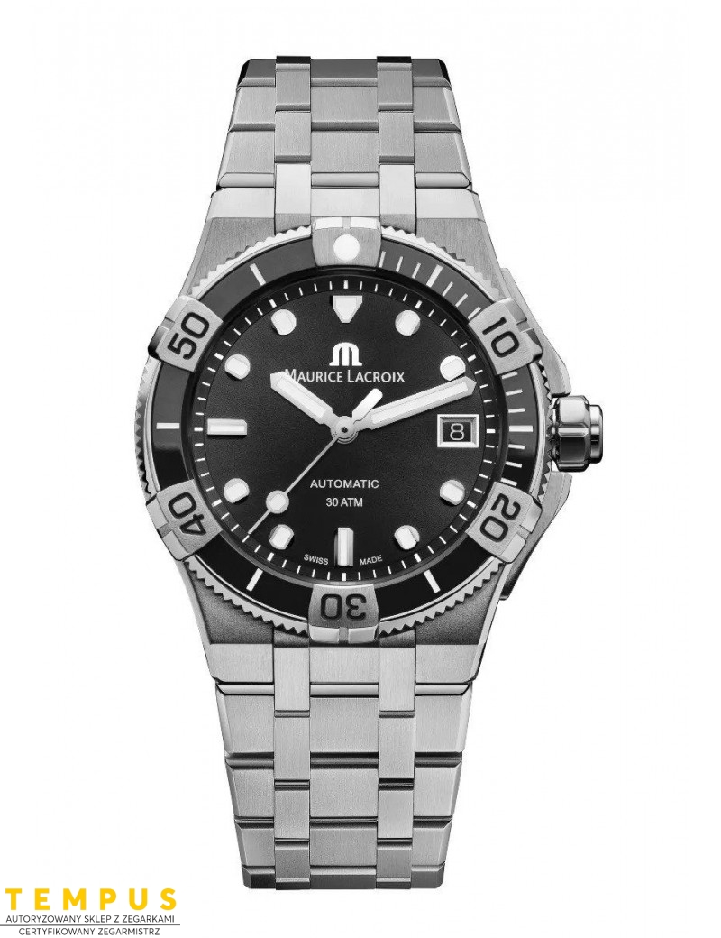 Zegarek sportowy męski Maurice Lacroix Aikon Venturer AI6057-SSL22-330-1 - Zegarki MAURICE LACROIX
