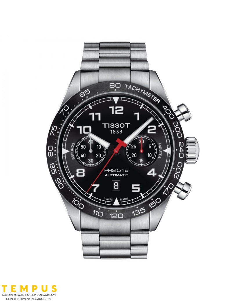 Tissot PRS 516 Automatic CHRONOGRAPH T131.627.11.052.00 - Zegarki TISSOT