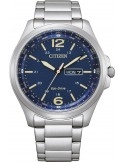 Zegarek sportowy, militarny męski Citizen MILITARY AW0110-82LE na bransolecie
