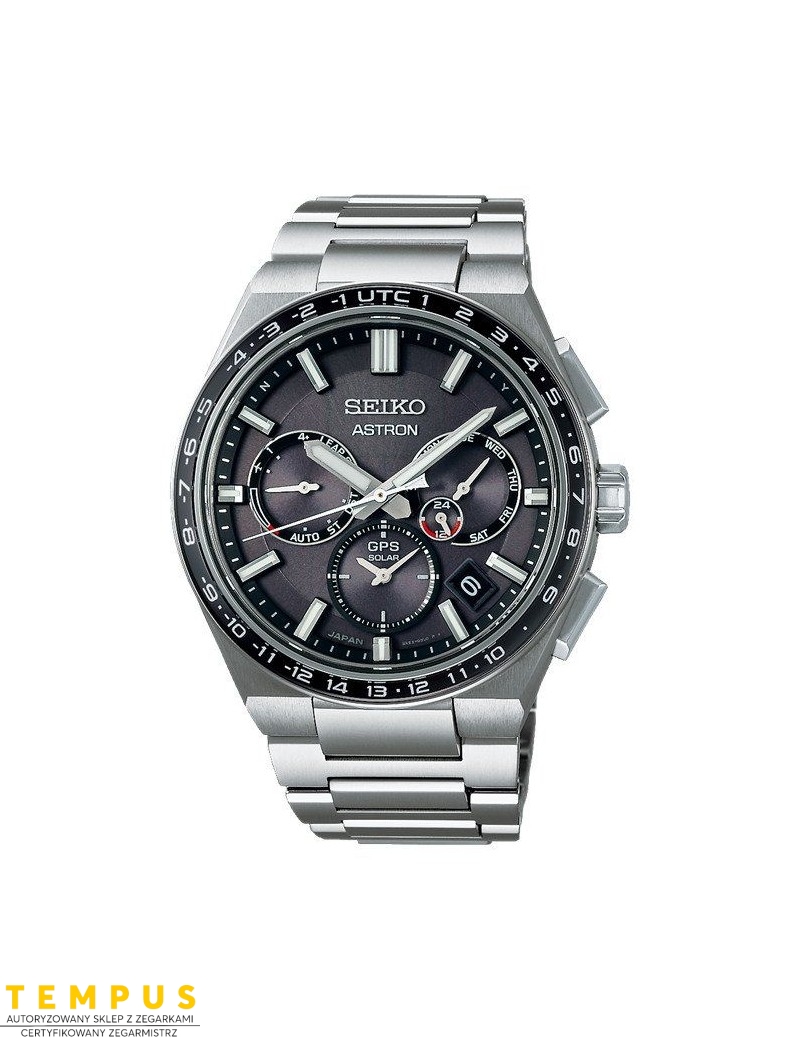 Zegarek sportowy męski Seiko Astron GPS Solar Ssh111J1 - Zegarki SEIKO Zegarek sportowy męski Seiko Astron GPS Solar Ssh111J1 - Zegarki SEIKO
