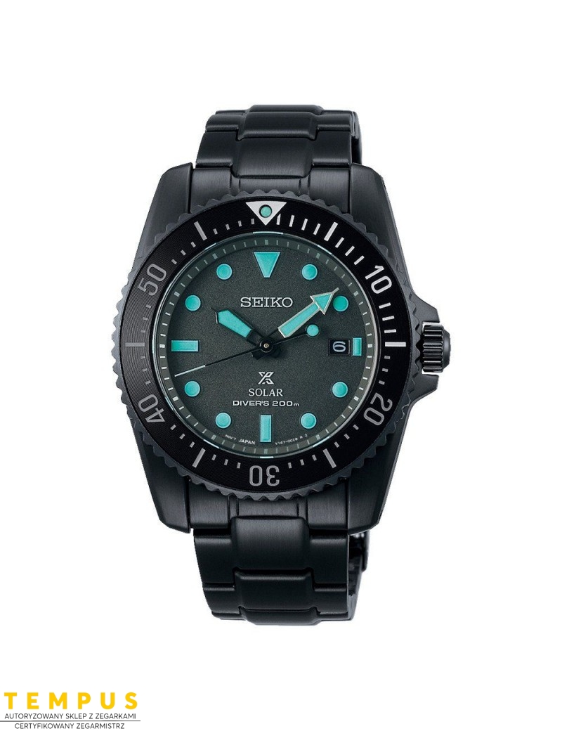 Zegarek sportowy męski Seiko Prospex The Black Series Limited Edition Sne587P1 - Zegarki SEIKO Zegarek sportowy męski Seiko Prospex The Black Series Limited Edition Sne587P1 - Zegarki SEIKO