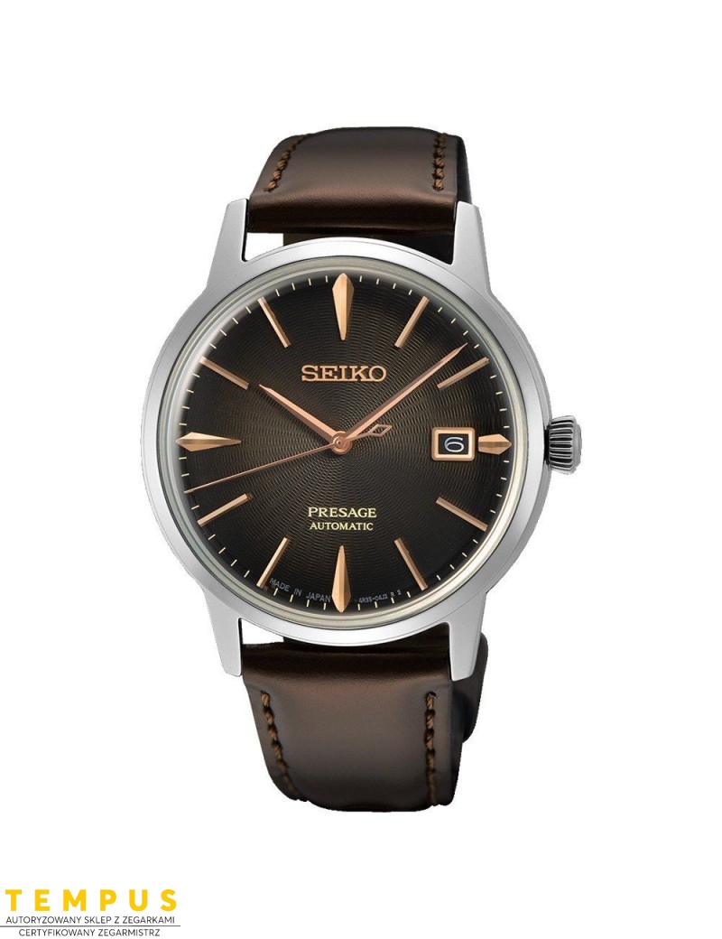 Zegarek męski Seiko Presage Automatic Srpj17J1 - Zegarki SEIKO