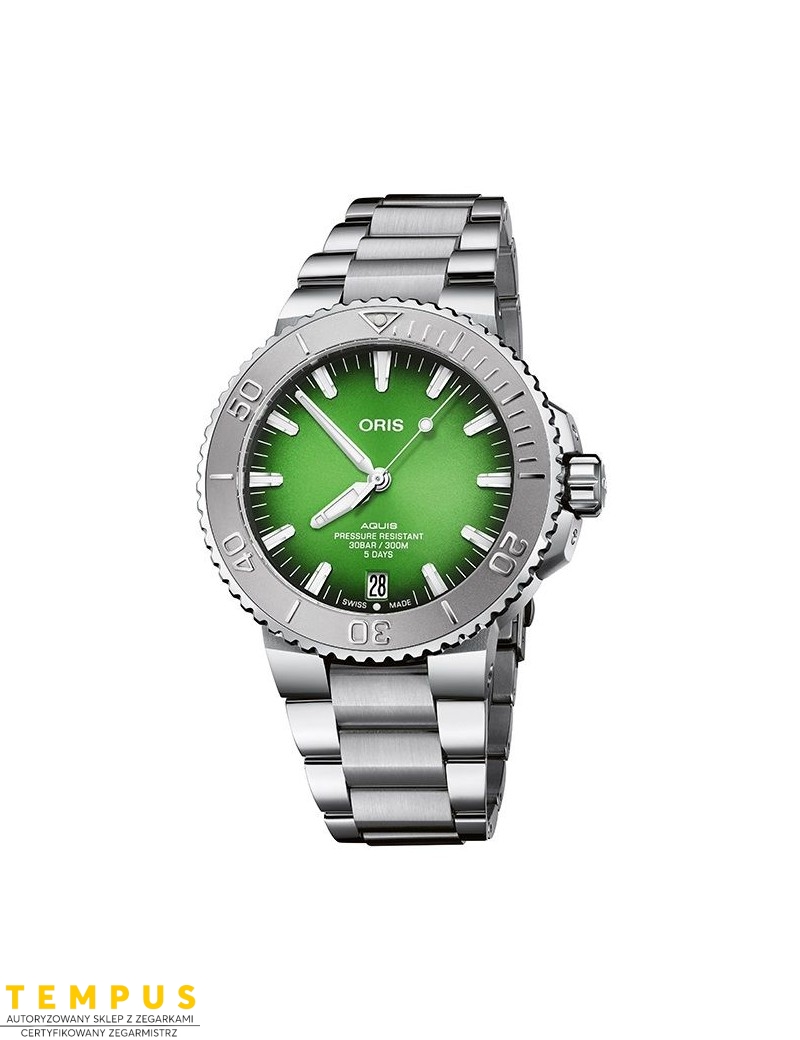 Zegarek sportowy męski Oris Aquis Payoon Limited Edition 01 400 7763 4117-Set - Zegarki ORIS Zegarek sportowy męski Oris Aquis Payoon Limited Edition 01 400 7763 4117-Set - Zegarki ORIS
