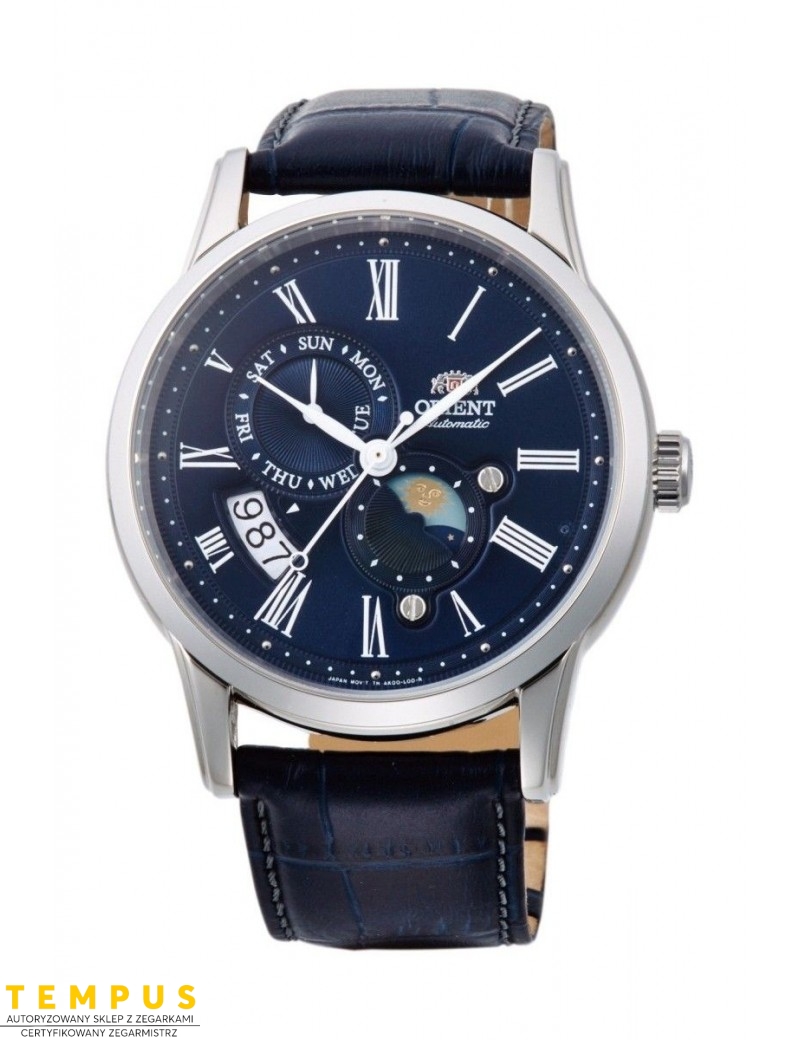 Zegarek klasyczny męski Orient RA-AK0011D10B Sun & Moon Automatic - Zegarki ORIENT Zegarek klasyczny męski Orient RA-AK0011D10B Sun & Moon Automatic - Zegarki ORIENT