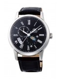 Zegarek klasyczny męski Orient RA-AK0010B10B Sun & Moon Automatic - Zegarki ORIENT