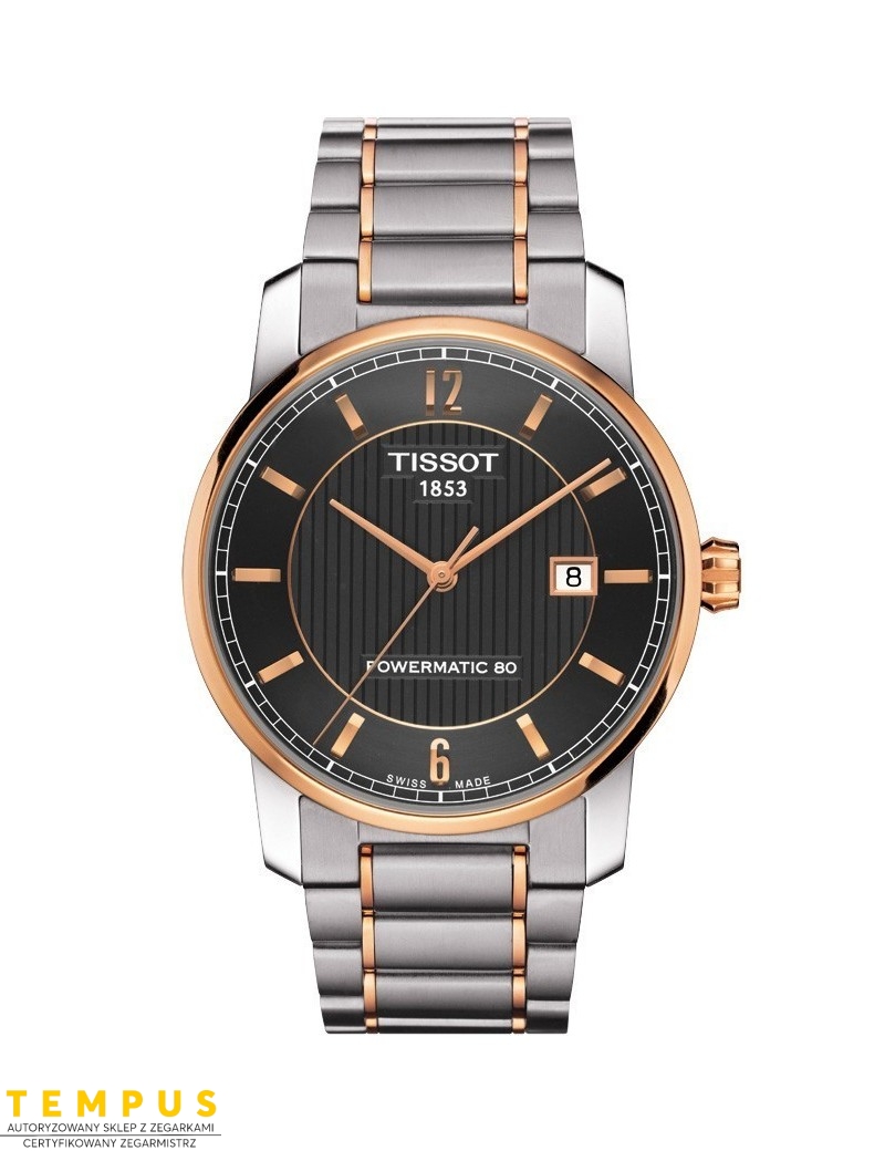 Tissot TITANIUM Automatic Gent T087.407.55.067.00 - Zegarki TISSOT Tissot TITANIUM Automatic Gent T087.407.55.067.00 - Zegarki TISSOT