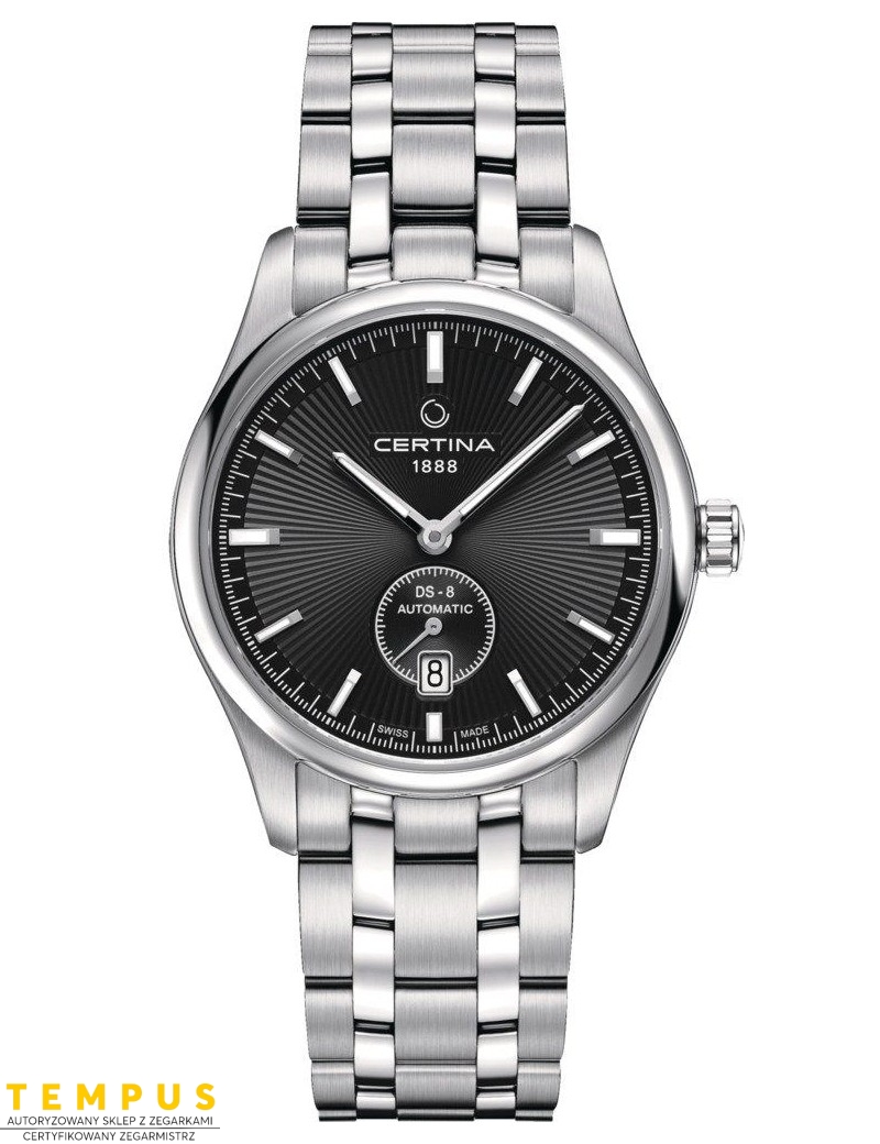 Certina DS-8 SMALL SECOND C033.428.11.051.00 - Zegarki CERTINA Certina DS-8 SMALL SECOND C033.428.11.051.00 - Zegarki CERTINA