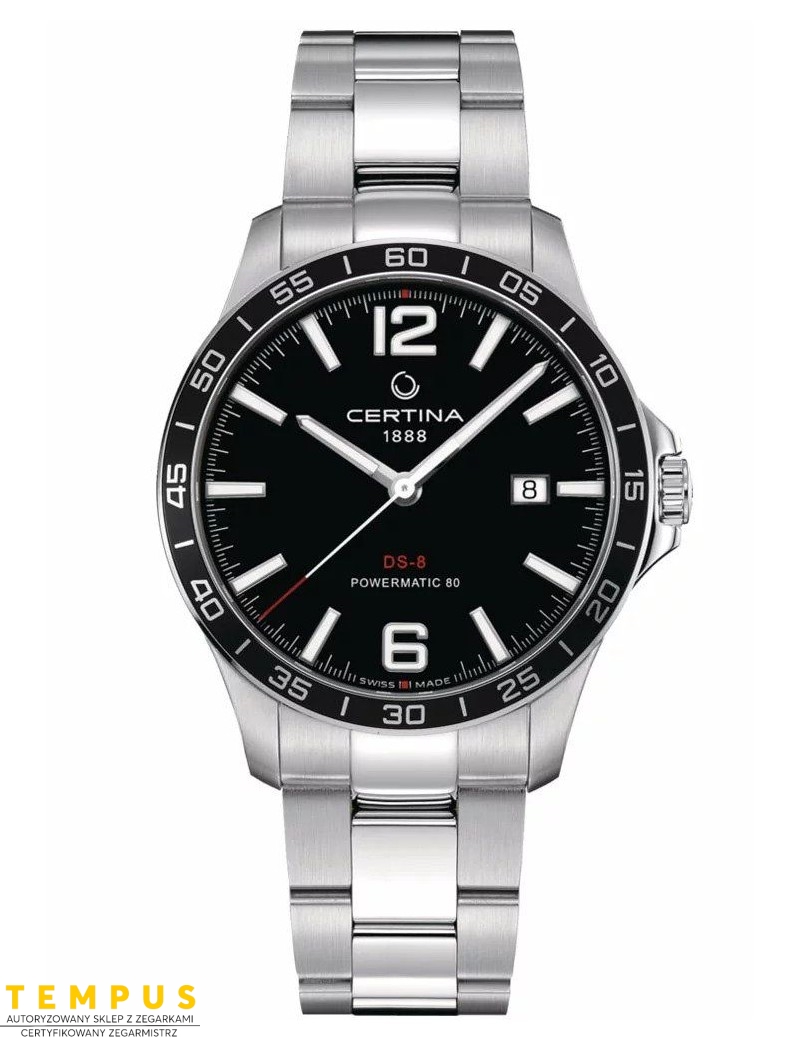 Certina DS-8 POWERMATIC C033.807.11.057.00 - Zegarki CERTINA Certina DS-8 POWERMATIC C033.807.11.057.00 - Zegarki CERTINA