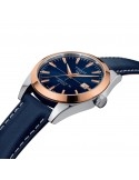 Tissot Gentleman Powermatic 80 Silicium Solid 18K GOLD BEZEL T927.407.46.041.00 - Zegarki TISSOT