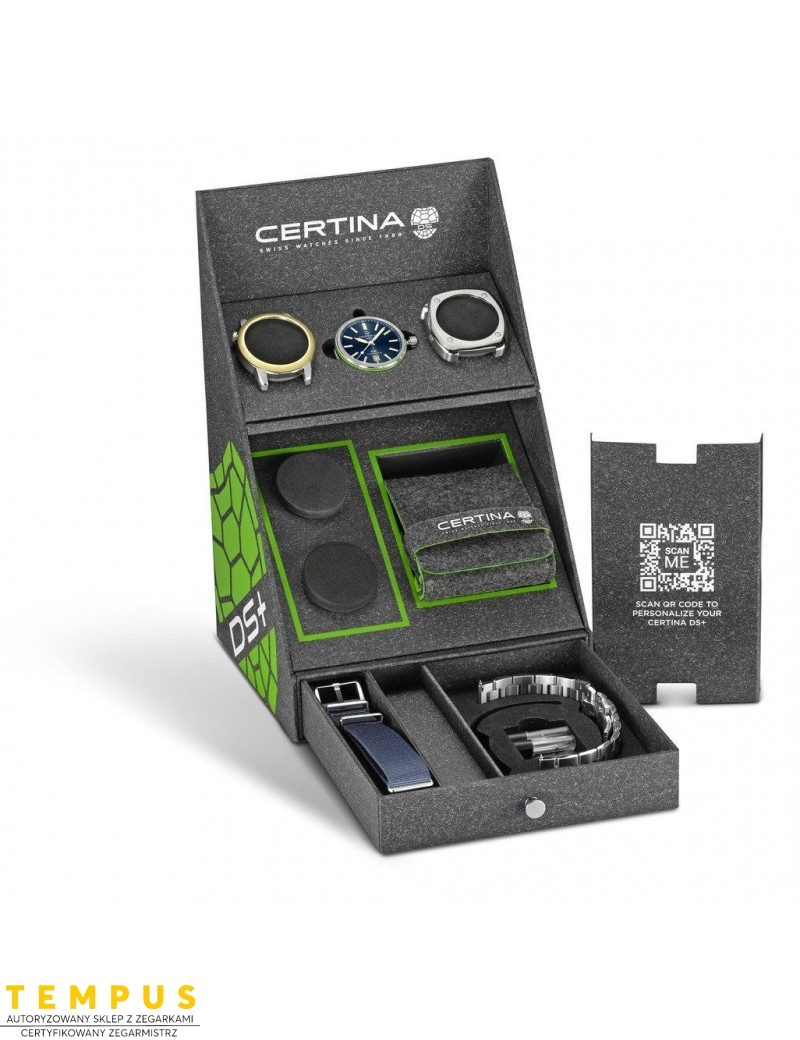 Certina DS+ Kit Urban & Heritage C041.407.19.041.01 - Zegarki CERTINA Certina DS+ Kit Urban & Heritage C041.407.19.041.01 - Zegarki CERTINA