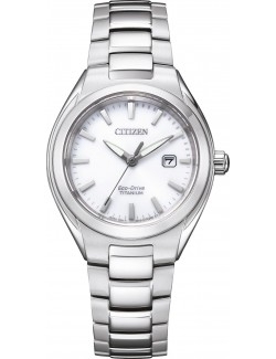 Zegarek klasyczny damski Citizen TITANIUM EW2610-80A na bransolecie