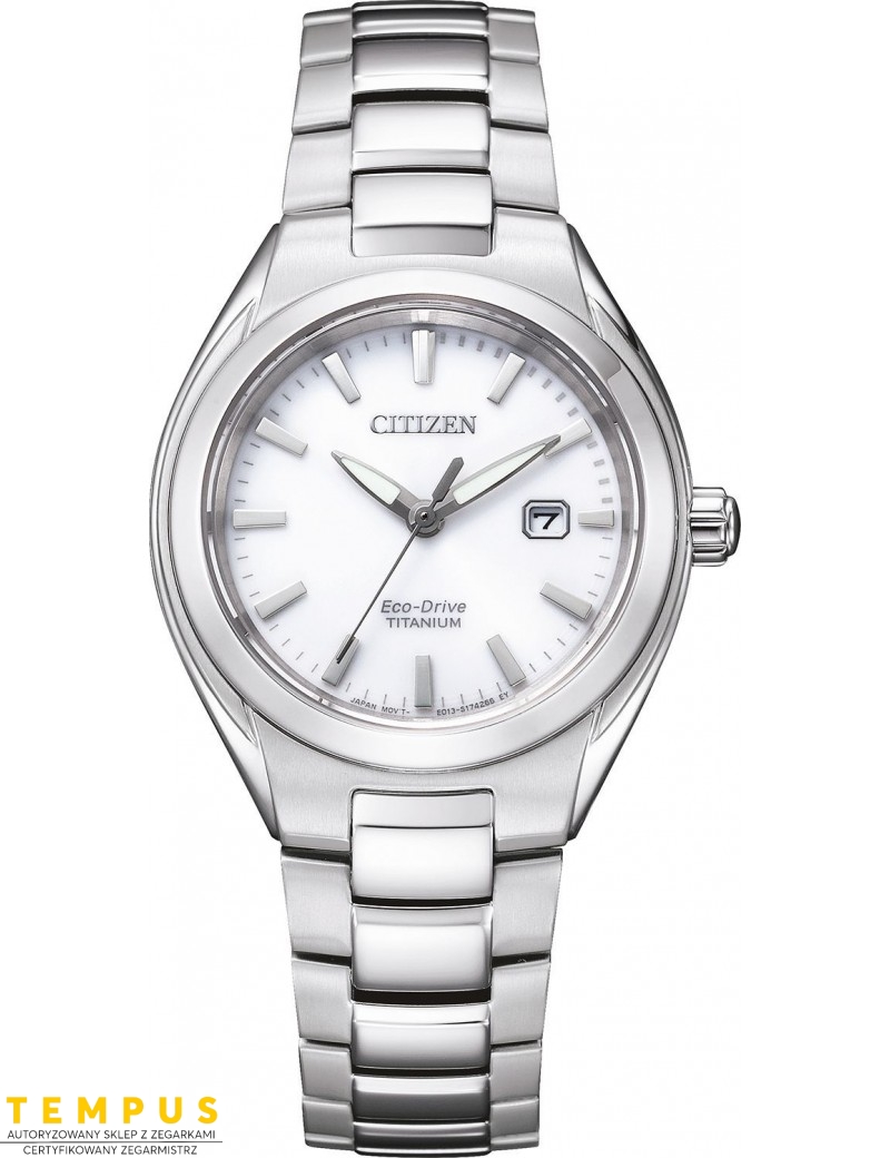 Zegarek klasyczny damski Citizen TITANIUM EW2610-80A na bransolecie Zegarek klasyczny damski Citizen TITANIUM EW2610-80A na bransolecie