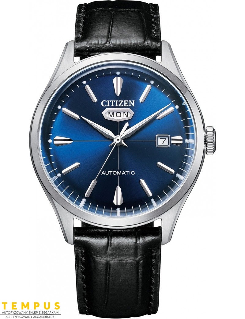 Zegarek klasyczny męski Citizen Mechanical NH8390-20LE na pasku